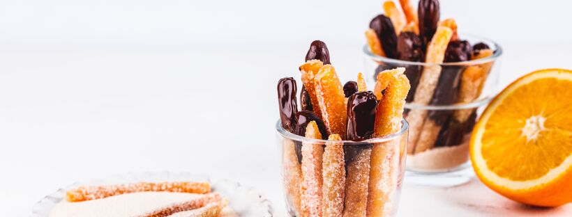 Candied Orange Peels Candied Orange Peels